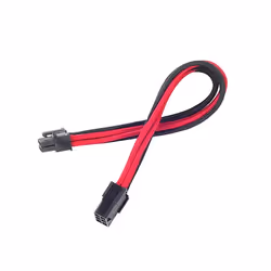 Silverstone PP07-IDE6BR, 0,25 m, PCI-E (6-pin), PCI-E (6-pin), Mâle, Femelle, 90°