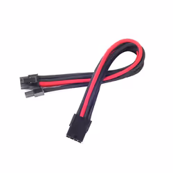 Silverstone SST-PP07-PCIBR, 0,25 m, PCI-E (6+2 pin), Femelle, Noir, Rouge