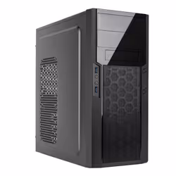 Silverstone PS13, Mini Tower, PC, Noir, ATX, micro ATX, Plastique, Acier, maison/bureau