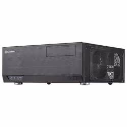 Silverstone Grandia GD09, Bureau, PC, Noir, ATX, micro ATX, Aluminium, Plastique, Acier, 2x 120 mm