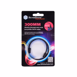 Silverstone CP11 câble SATA 0,3 m Noir
