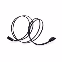 Silverstone CP11, 0,5 m, SATA III, Mâle/Mâle, Noir