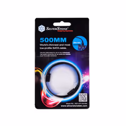 Silverstone CP11 câble SATA 0,5 m Noir