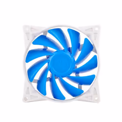 Silverstone FQ91 Boitier PC Ventilateur 9,2 cm Bleu, Blanc