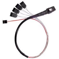 Silverstone CPS03 0,5 m Noir