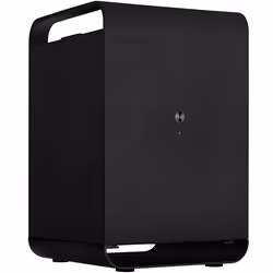 Silverstone SST-CS01S, Mini Tower, PC, Noir, Mini-ITX, Aluminium, Acier, 6,8 cm