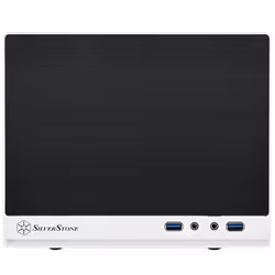 Silverstone SG13, Mini Tower, PC, Noir, Blanc, Mini-ATX, Mini-DTX, Plastique, Acier, 6,1 cm