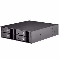 Silverstone FS204, SATA, Série ATA II, Série ATA III, 2.5", 670 g, Noir