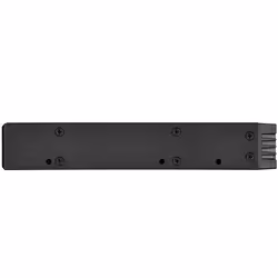 Silverstone SST-FS202B Obturateur de baie de lecteur Noir