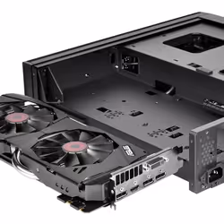 Silverstone RVZ02 Small Form Factor (SFF) Noir, Argent - Vue supplémentaire 11