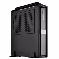 Silverstone SST-ML08B-H, Small Form Factor (SFF), PC, Noir, Mini-ITX, Plastique, Acier, 5,8 cm