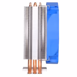 Silverstone SST-AR07 système de refroidissement d'ordinateur Processeur Refroidisseur 14 cm Bleu, Métallique, Blanc - Vue supplémentaire 5