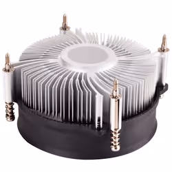 Silverstone NT09-115X Processeur Refroidisseur 9,2 cm Aluminium, Noir - Vue supplémentaire 4