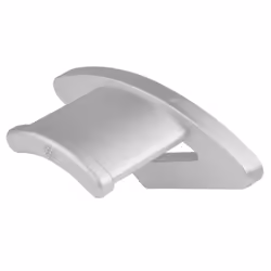 Silverstone EBA02 Support passif Écouteurs, Casque Argent