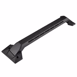 Silverstone HB01, Universel, Poignée, Acrylonitrile-Butadiène-Styrène (ABS), Noir, RVZ02, ML08, 370 mm