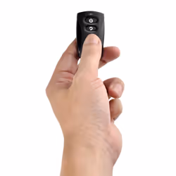 Silverstone ES02-USB, PC, RF sans fil, Appuyez sur les boutons, Noir