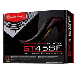 Silverstone ST45SF unité d'alimentation d'énergie 450 W 20+4 pin ATX SFX Noir