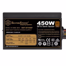 Silverstone ST45SF unité d'alimentation d'énergie 450 W 20+4 pin ATX SFX Noir - Vue supplémentaire 5