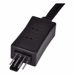 Silverstone CPF05, 0,1 m, 4 broches, 4-pin PWM, Mâle, Mâle, Droit