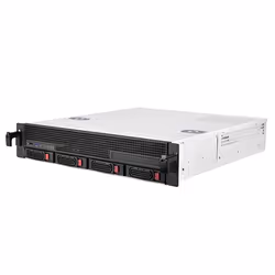 Silverstone RM21-304, Support, Serveur, Blanc, micro ATX, Mini-ITX, Métal, 2U