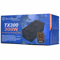 Silverstone TX300 unité d'alimentation d'énergie 300 W 24-pin ATX TFX Noir - Vue supplémentaire 10