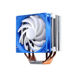 Silverstone AR03 Processeur Refroidisseur 12 cm Bleu, Blanc