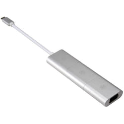 Silverstone EP11 adaptateur graphique USB Argent