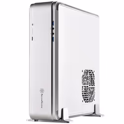 Silverstone FTZ01-E, Mini Tower, PC, Argent, Mini-ITX, Aluminium, Acier, 8,3 cm
