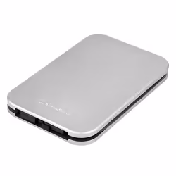 Silverstone MMS02C, Boîtier disque dur/SSD, 2.5", SATA, Série ATA II, Série ATA III, 10 Gbit/s, Connectivité USB, Aluminium,  ...