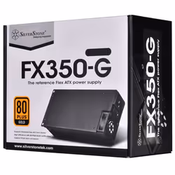 Silverstone FX350-G unité d'alimentation d'énergie 350 W 20+4 pin ATX Flex ATX Noir - Vue supplémentaire 8