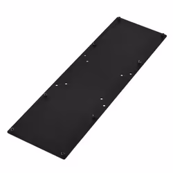 Silverstone MVA02, Plaque pour appareils, Noir, Acier, 75 x 75,100 x 100 mm, 700 g, 115 mm