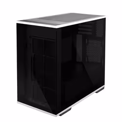 Boîtier mini ATX de tour SilverStone SST-LD01B - Série Lucid - Haute performance découlement dair