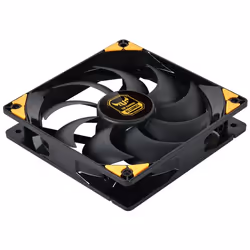 Silverstone AR01 Processeur Refroidisseur 12 cm Aluminium, Noir, Jaune - Vue supplémentaire 8