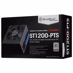 Silverstone ST1200-PTS unité d'alimentation d'énergie 1200 W 20+4 pin ATX ATX Noir - Vue supplémentaire 8
