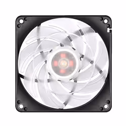 Silverstone FW124 Boitier PC Refroidisseur d'air Noir, Blanc 1 pièce(s)