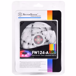 Silverstone FW124 Boitier PC Refroidisseur d'air Noir, Blanc 1 pièce(s) - Vue supplémentaire 8