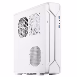 Silverstone RVZ03-ARGB, Bureau, PC, Blanc, Mini-DTX, Mini-ITX, Plastique, Acier, Bleu, Vert, Rouge