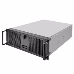 Silverstone RM400, Support, Serveur, Noir, Gris, ATX, CEB, micro ATX, Mini-ITX, SGCC, 4U