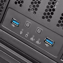 Silverstone RM400 Support Noir, Gris - Vue supplémentaire 8