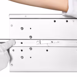 Silverstone RMS06-22 Kit rail d'étagère - Vue supplémentaire 4