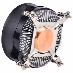 Silverstone NT08-115X Processeur Refroidisseur d'air 9,2 cm Noir, Cuivre, Argent 1 pièce(s) - Vue supplémentaire 6