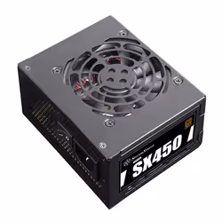 Silverstone SX450-B, 450 W, 90 - 265 V, 47 - 63 Hz, Actif, 120 W, 450 W