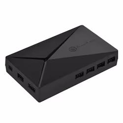 Silverstone SST-LSB02-E, Noir, 12 V, RGB x 6, Peripheral power Y cable x 1, RF remote x 1, Thermal sensor cable x 1, Power sw ...