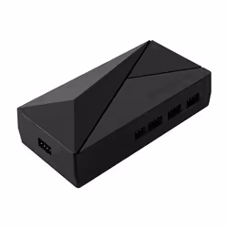 Silverstone SST-CPL02-E, Noir, 5 V, 3pin + 4-1pin x 8, SATA x 1, 52 mm, 103 mm, 27 mm