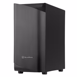 Silverstone SETA A1 Midi Tower Noir, Titane