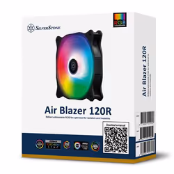 Silverstone Air Blazer 120R Boitier PC Ventilateur 12 cm Noir, Translucide - Vue supplémentaire 7