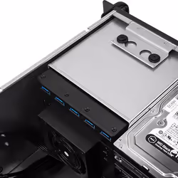 Silverstone RM41-H08 Support Noir - Vue supplémentaire 6