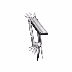 Topeak Tubi 18, Outils de bicyclette, Pneu tubeless, Noir, Acier inoxydable, Aluminium, Sulfate de chondroïtine, Clé Allen, C ...