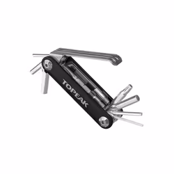 Topeak Tubi 11, Outils de bicyclette, Pneu tubeless, Noir, Acier inoxydable, Aluminium, Sulfate de chondroïtine, Clé Allen, C ...