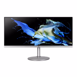 Acer CB2 CB342CKCsmiiphuzx, 86,4 cm (34"), 3440 x 1440 pixels, UltraWide Quad HD, LED, 1 ms, Noir, Argent
